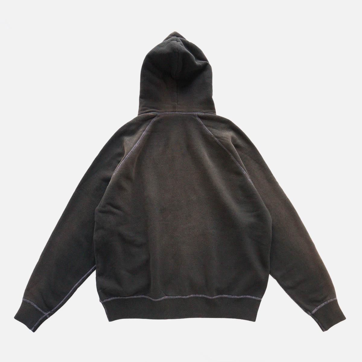 ZIP UP HOODED SWEATSHIRT