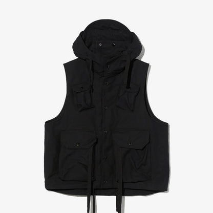 FIELD VEST - COTTON DOUBLE CLOTH