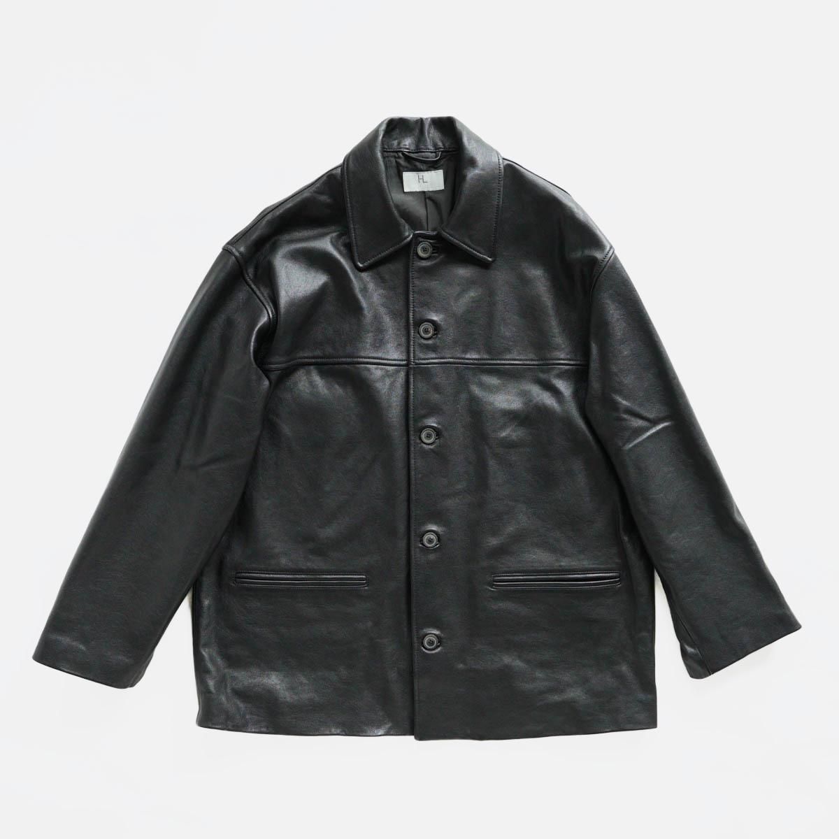 LAMB LEATHER CAR JACKET