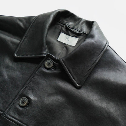 LAMB LEATHER CAR JACKET