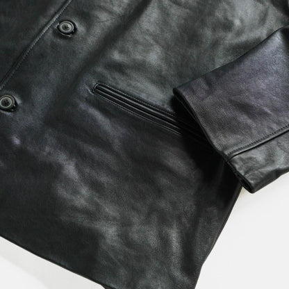 LAMB LEATHER CAR JACKET