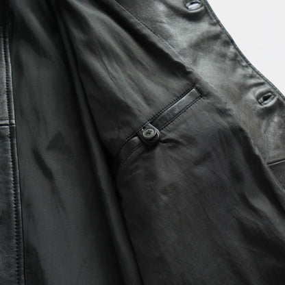 LAMB LEATHER CAR JACKET