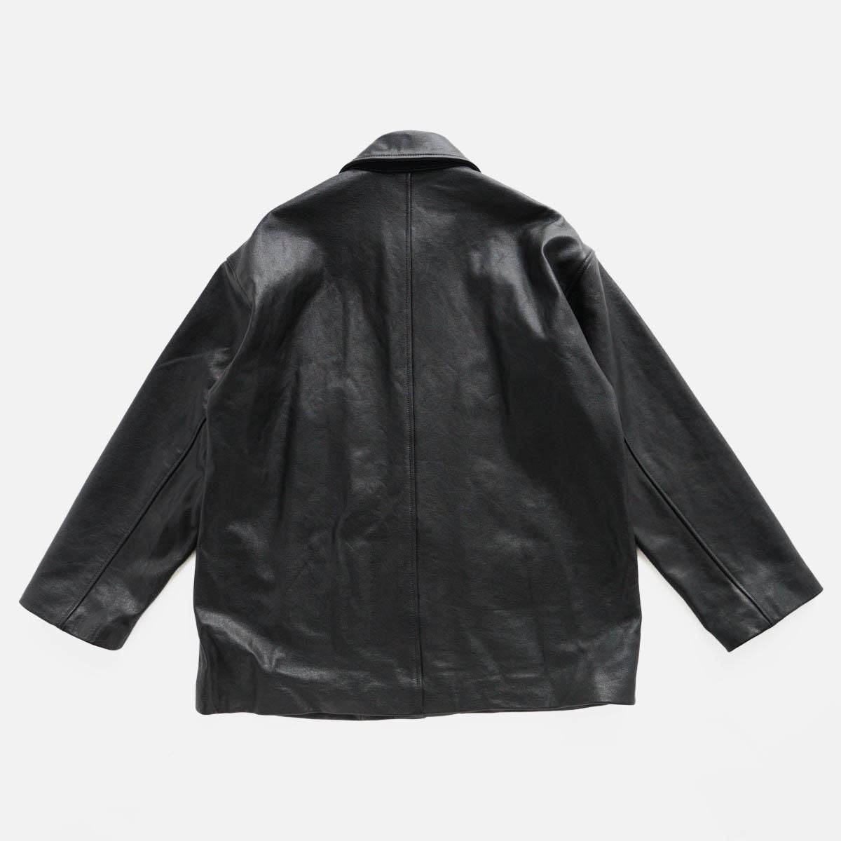 LAMB LEATHER CAR JACKET