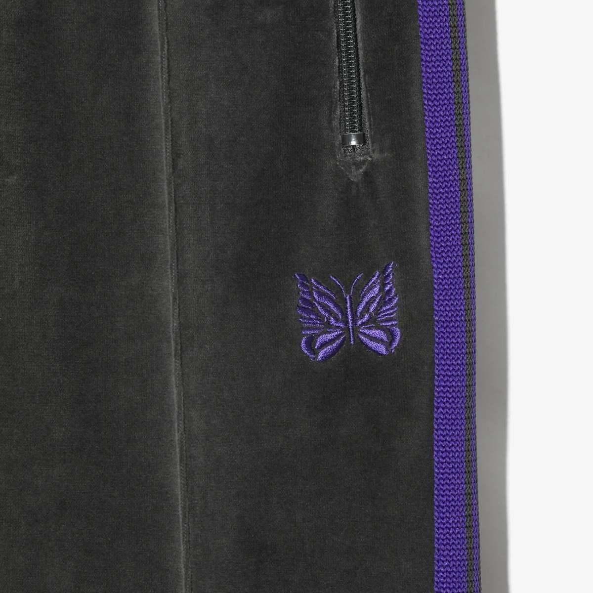 NARROW TRACK PANT - C/PE VELOUR
