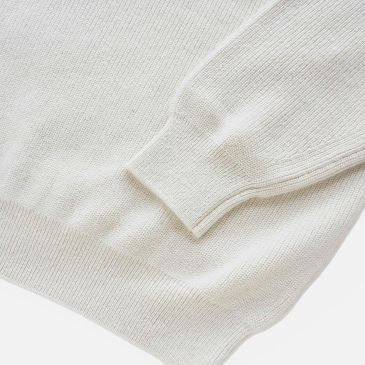 GOLDEN SEA ISLAND RIB STITCH SWEATER