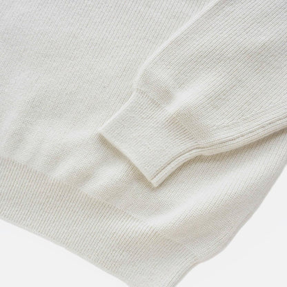 GOLDEN SEA ISLAND RIB STITCH SWEATER