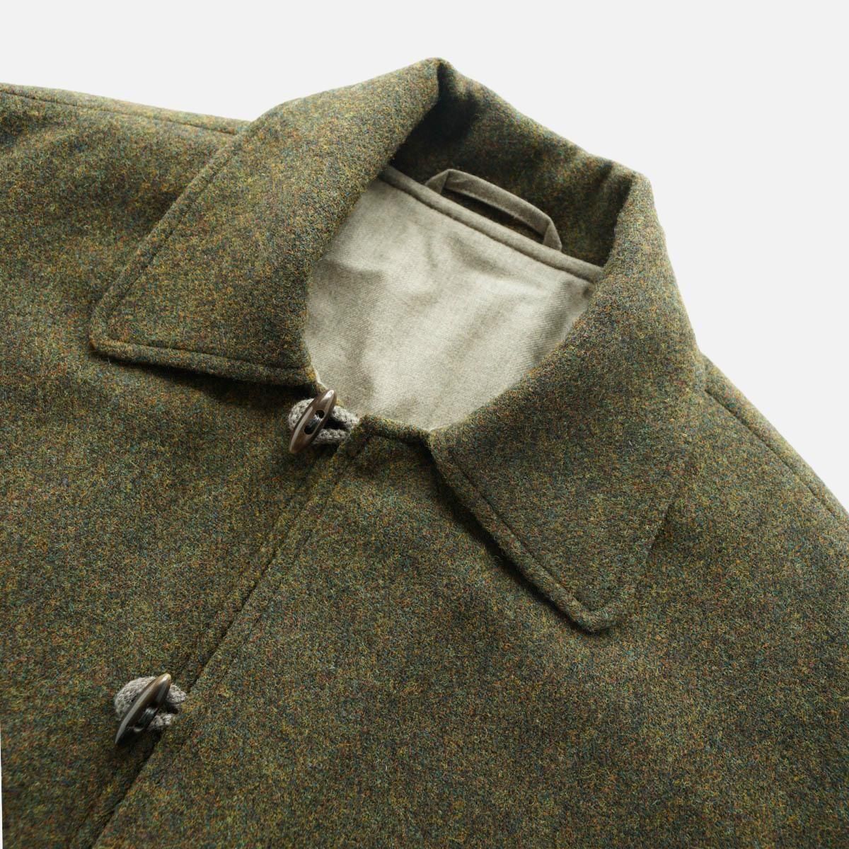 HERRINGBONE DUFFLE JACKET