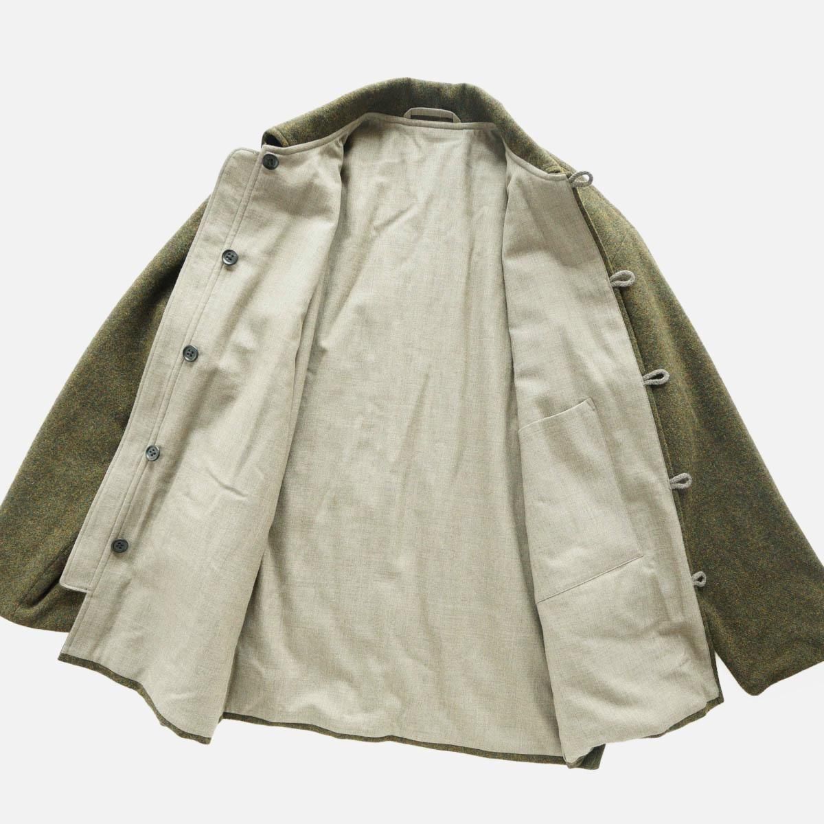 HERRINGBONE DUFFLE JACKET