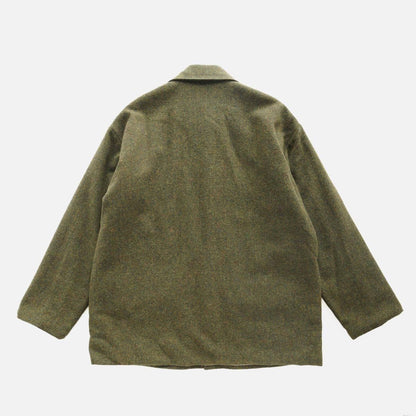 HERRINGBONE DUFFLE JACKET