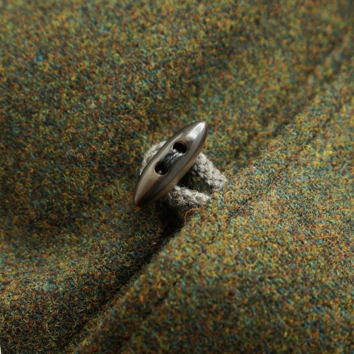 HERRINGBONE DUFFLE JACKET