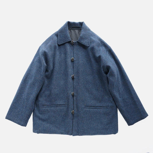 HERRINGBONE DUFFLE JACKET