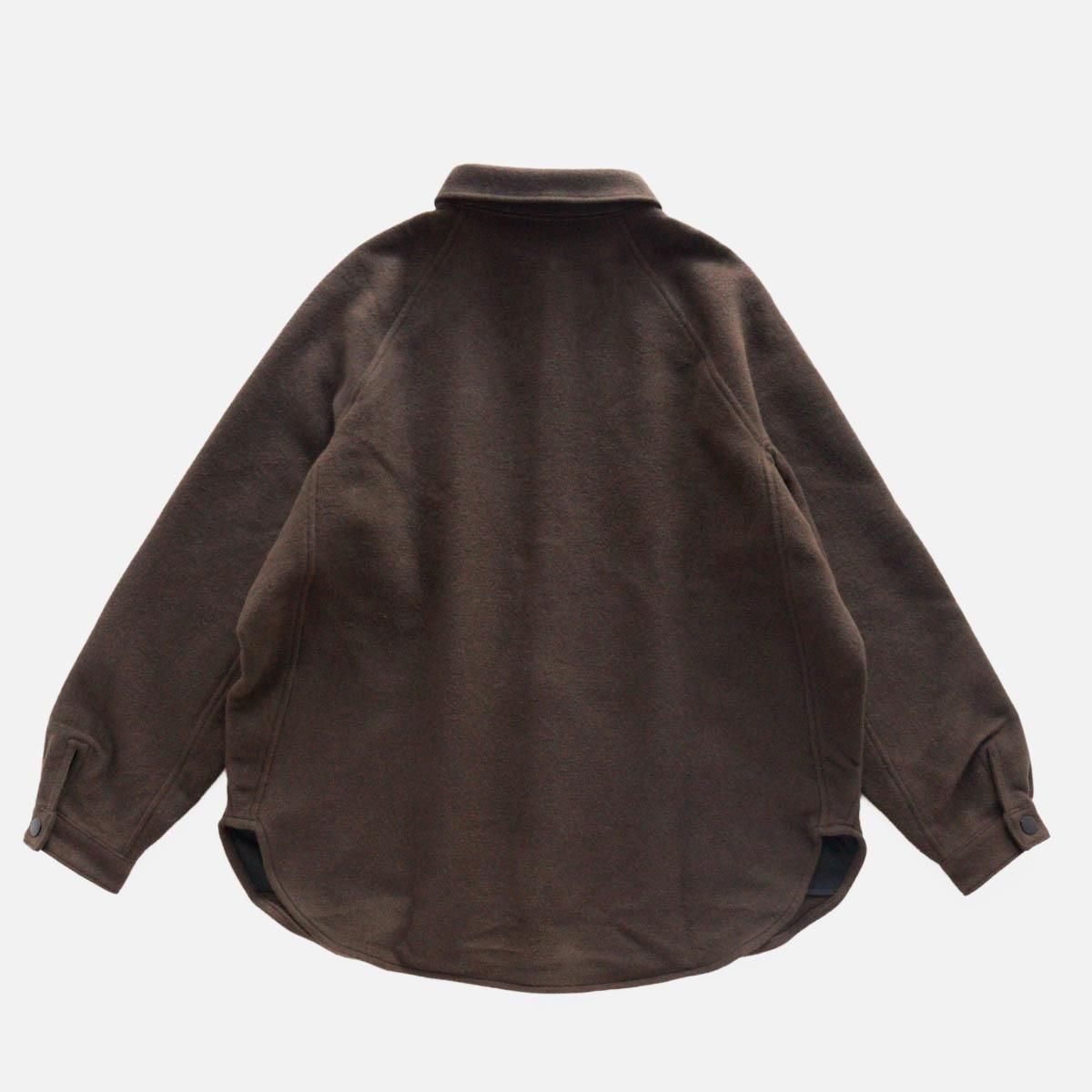 Wool Silk Camel Shirt