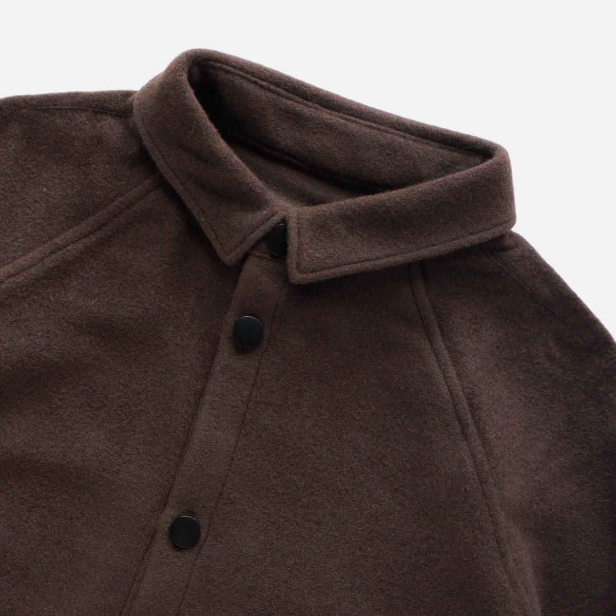 Wool Silk Camel Shirt