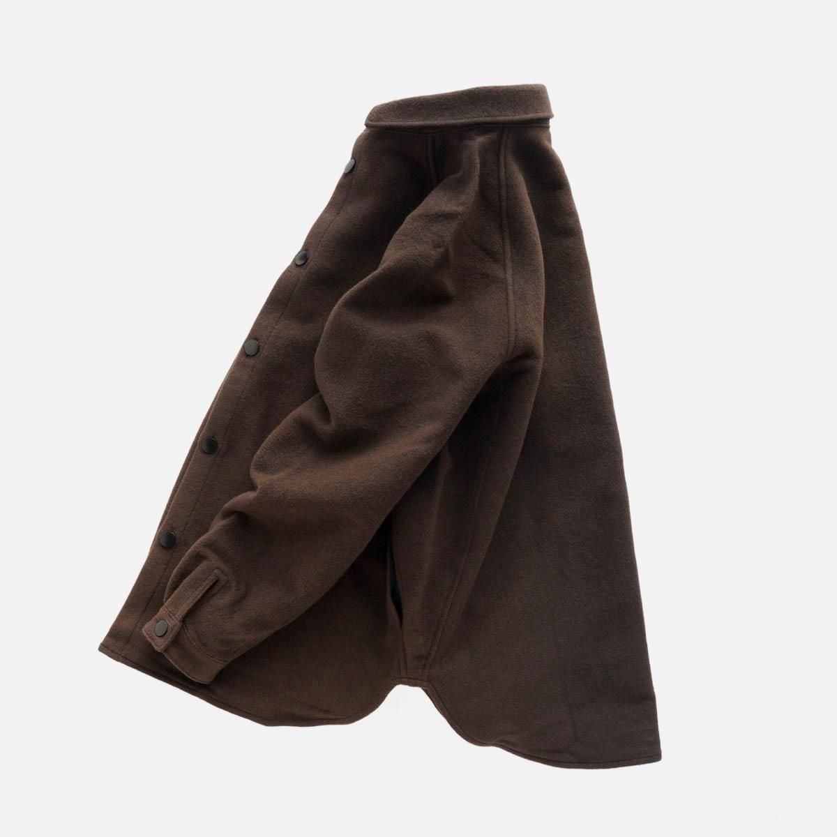 Wool Silk Camel Shirt