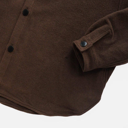 Wool Silk Camel Shirt