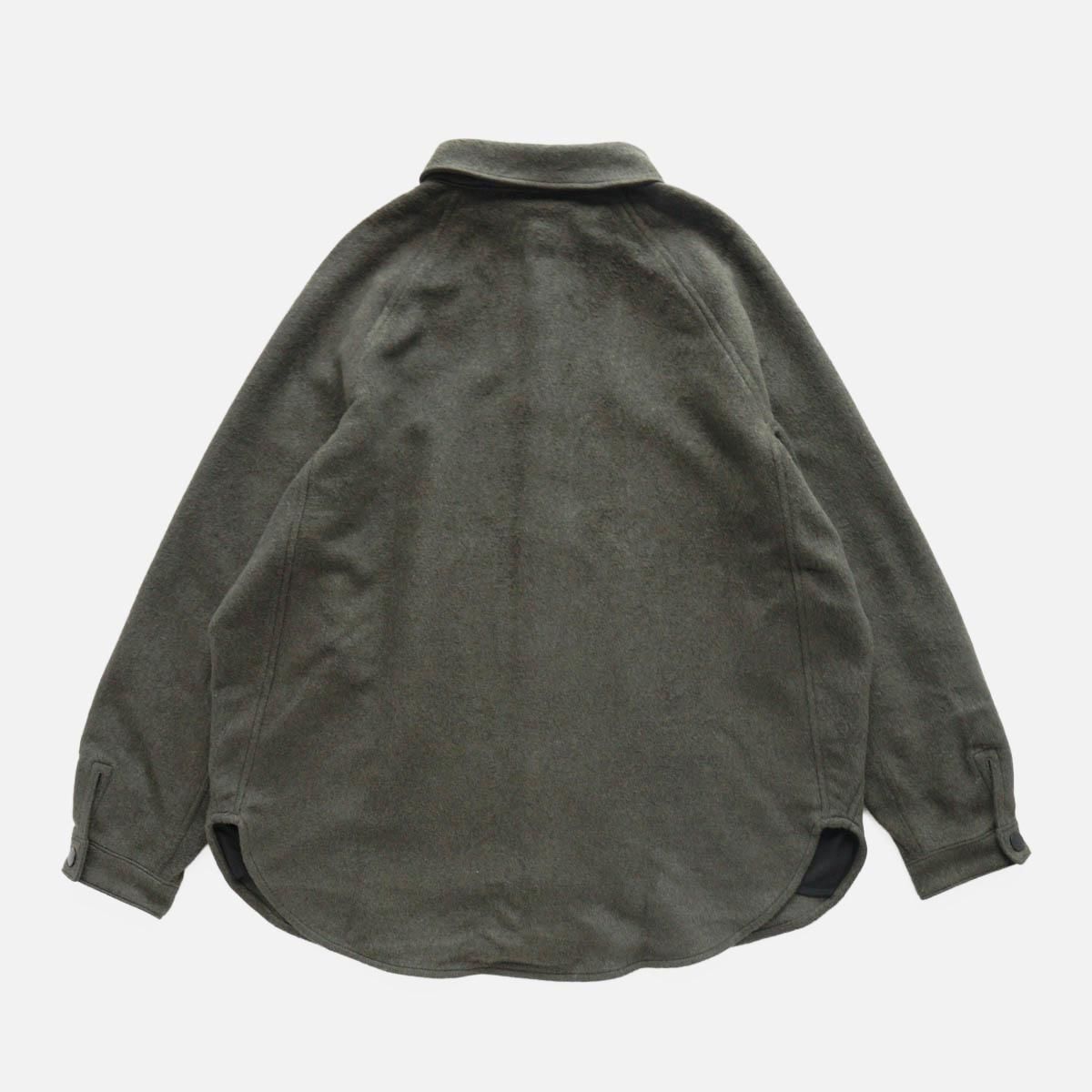 Wool Silk Camel Shirt