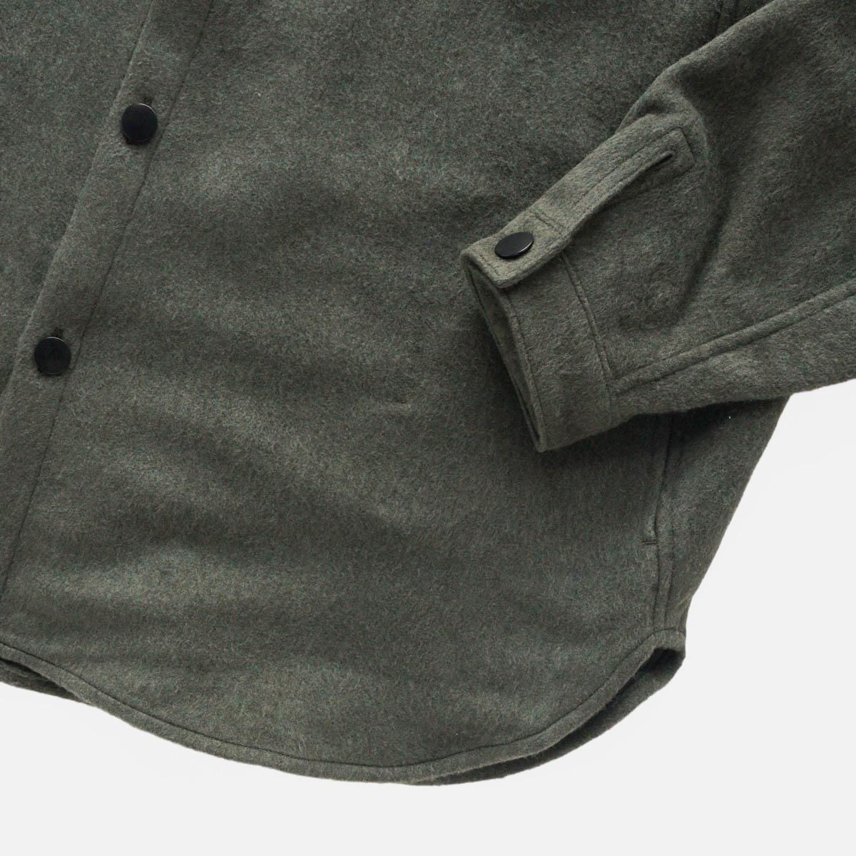 Wool Silk Camel Shirt