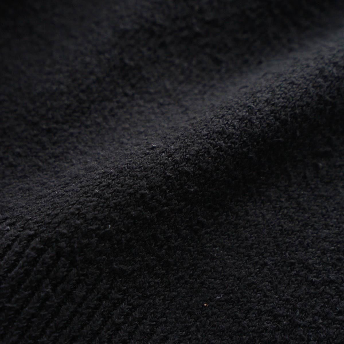 Silk slub yarn sweater