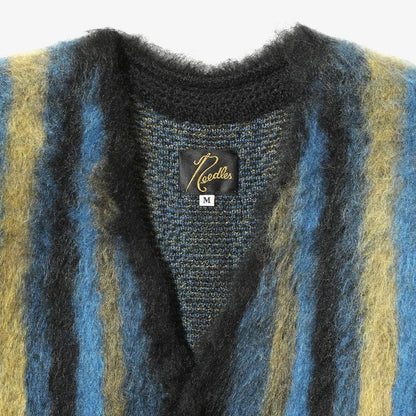 MOHAIR CARDIGAN - STRIPE